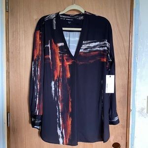 Fifteen twenty women’s v neck placket top